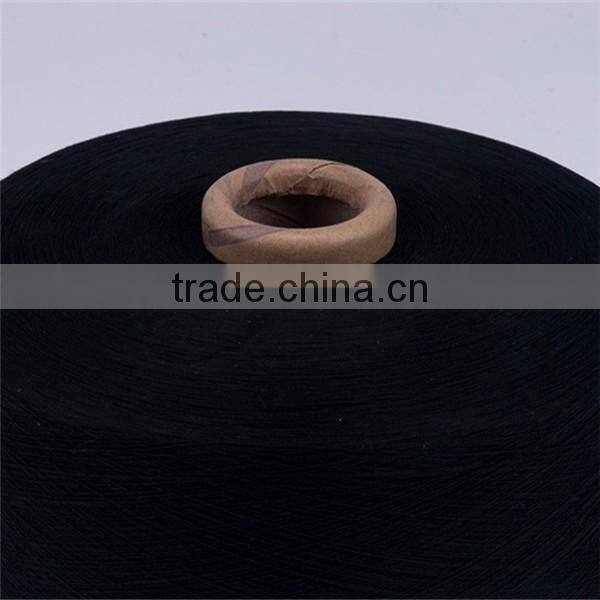 100% Cotton Black Yarn 2/20S Gloves Use Ring Spun Yarn