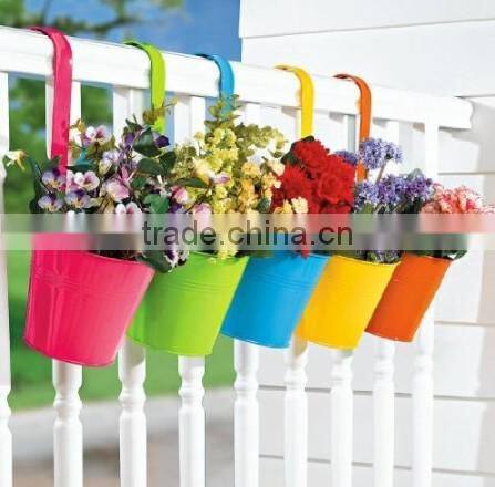 Home & garden flower plants metal square planter