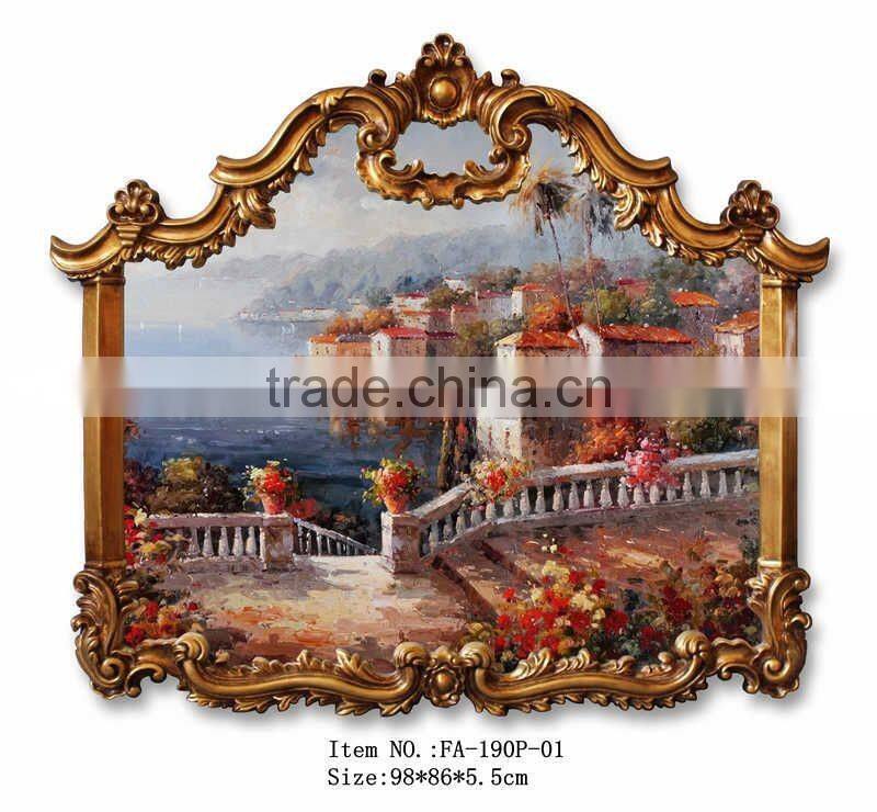 China factory landscape oil painting for living room wall decoration