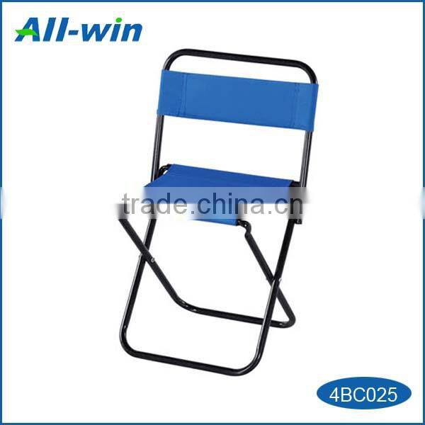 modern cheap lightweight portable foldable camping stool with backrest