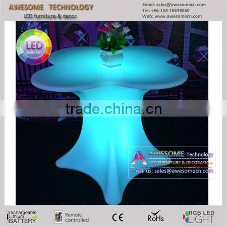 elegant luxury outdoor led garden table for corperate events