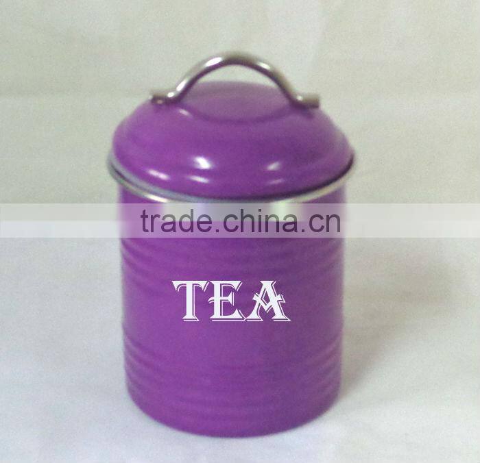 kitchen storage canister with lid