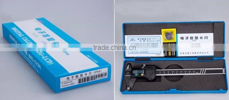 Cheap Plastic Shell Digital Vernier Caliper for Metric or Inch Reading convertable