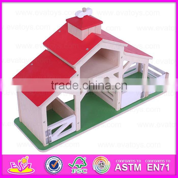2016 top fashion funny wooden toy castles for boys W06A094
