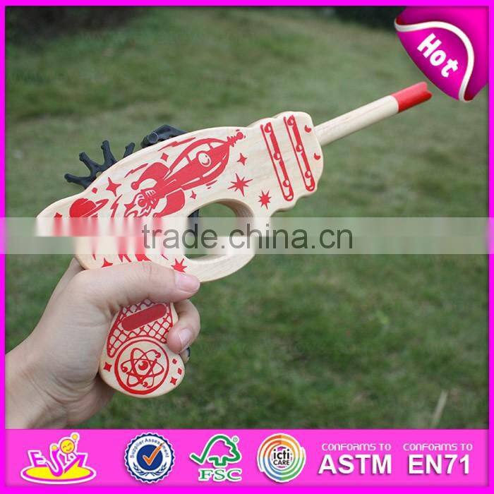 2016 best sale children wooden gun toy W02A098