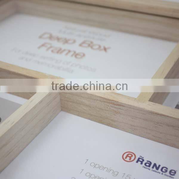 Customize home decoration wooden photo picture frame for sale W09A012