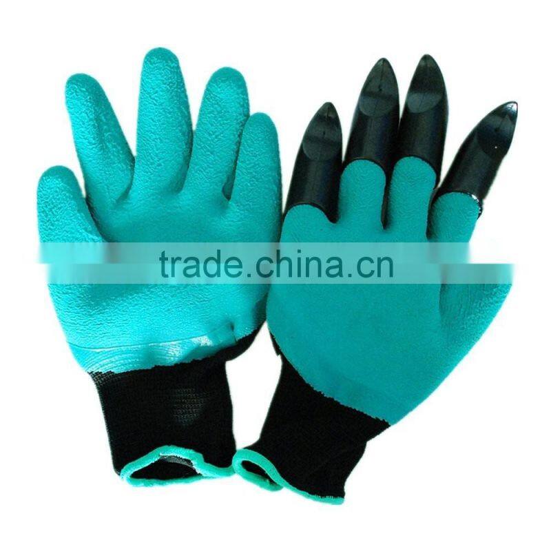 2017 wholesale Garden Gloves for Digging and Planting
