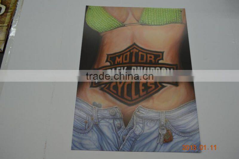 2016 new desgn metal ad board