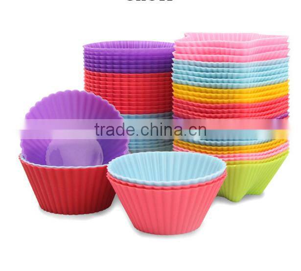 11147 Lovely mini star shaped Eco-friendly silicon cake silicone mold