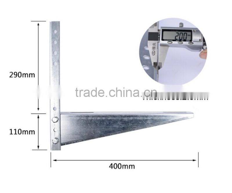 Powder coating outdoor air conditional brackets