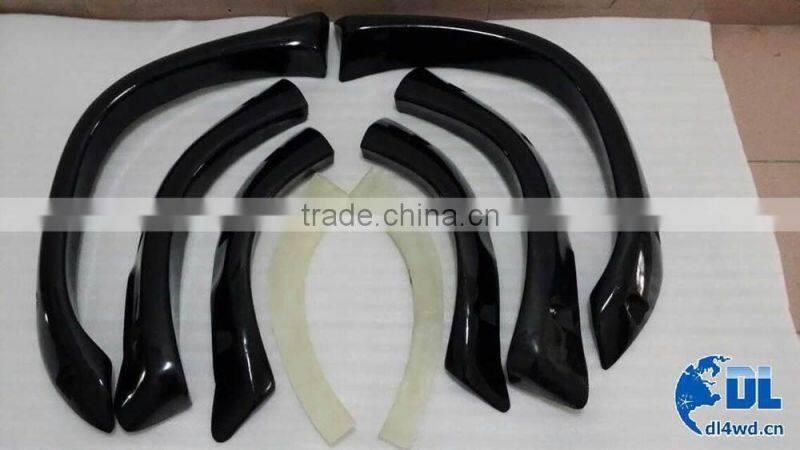 Auto body parts car fender flares Mitsubishi Pajero 4x4