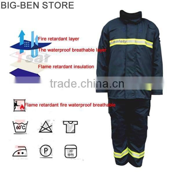 High quality Reflective Tape flame proof clothing fire fighter clothing