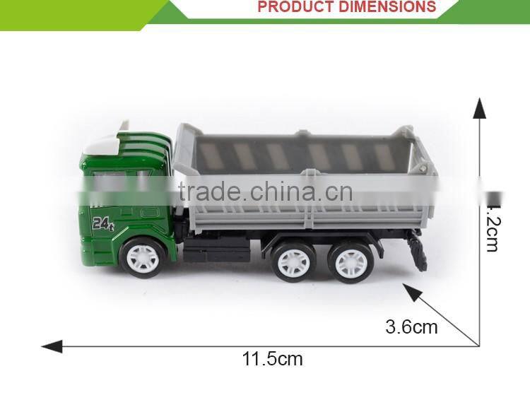 Top selling 1:60 high quailty diecast model metal toy truck and trailer