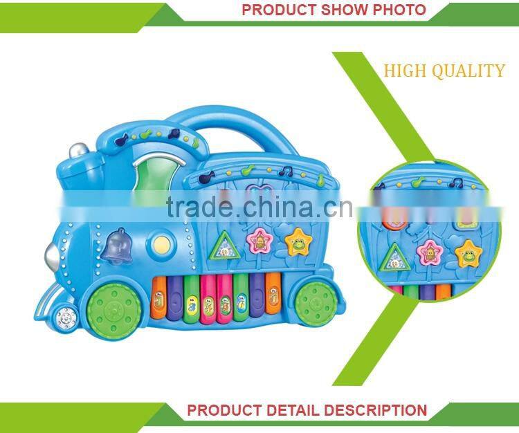 Most popular plastic educational musical instrument small keyboard piano toy