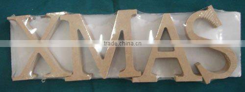 decorative christmas alphabet wooden letters