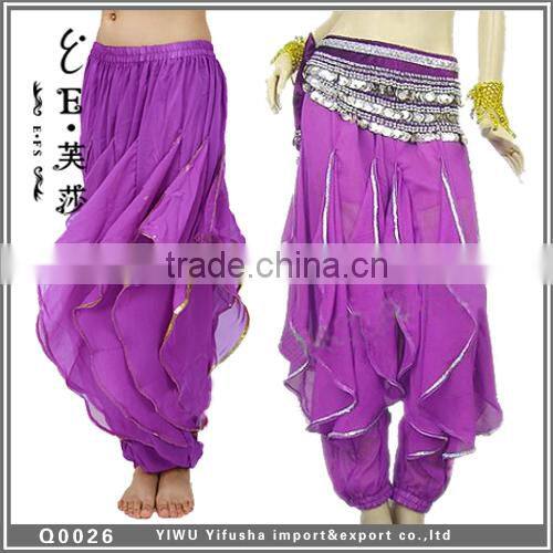 Hot! Summer Chiffon Harem Pants Wholesale Belly Dancing Chiffon Harem Pants