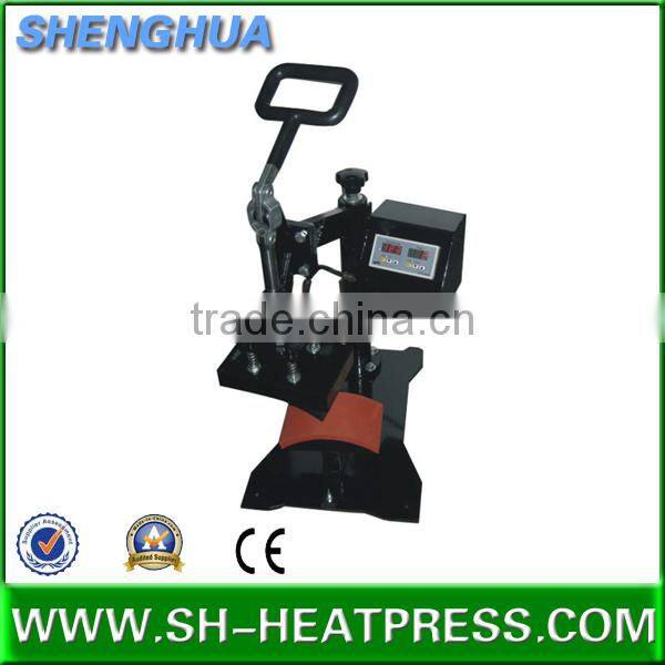 Manual cap hot press machine,heat press machine 2016