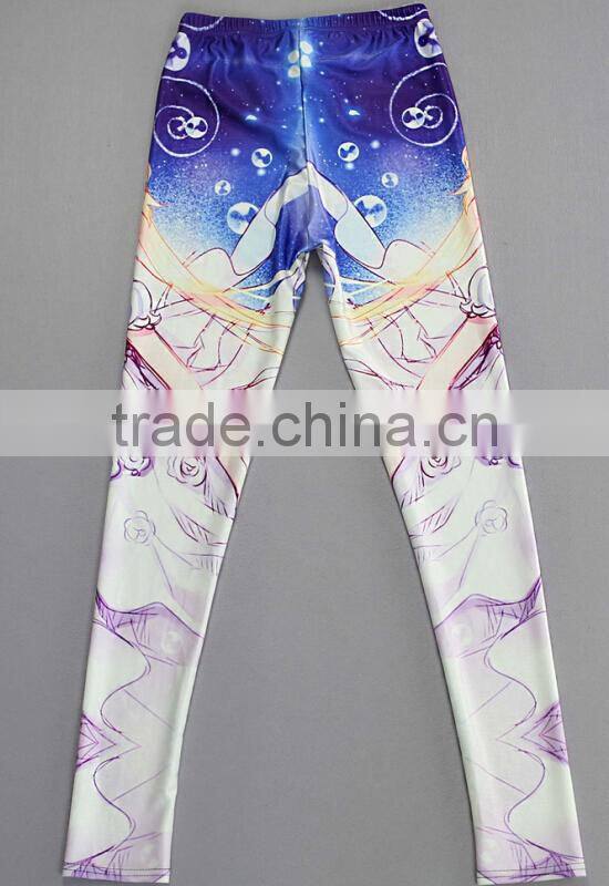 winter sexy lady woman girl print stretch pantyhose