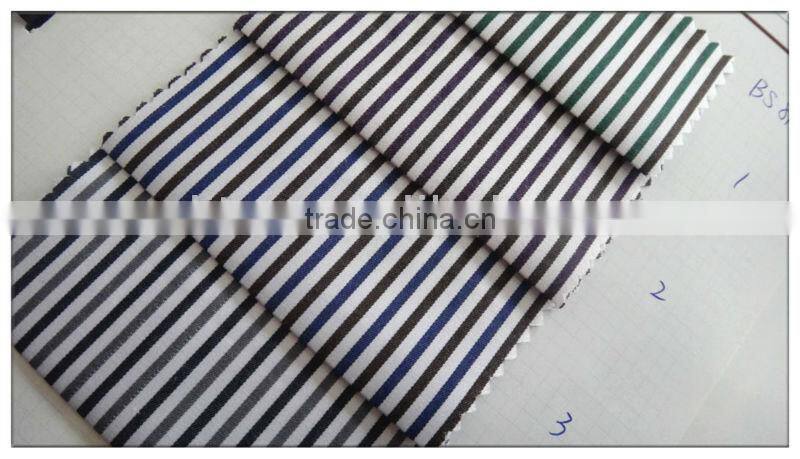 BS8133 Positioning Design Stripe Shirt Fabric for Men