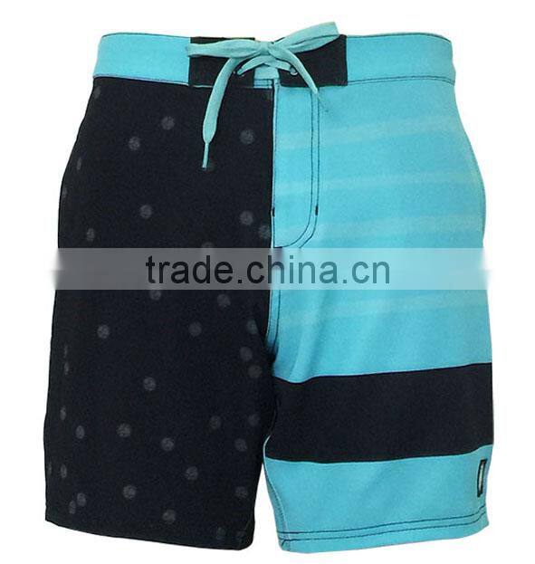 Free design service high quality 3 pockets mens short board shorts