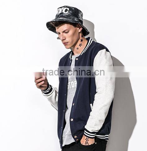2017 Top Fashion Design Men's Baseball jacket High Quality Popular jackets
