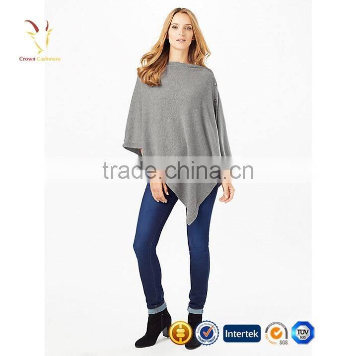 Top 10 Grey Cashmere Wool Poncho Wrap