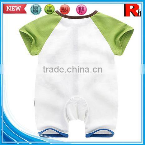 China alibaba import short sleeve cotton wholesale used funny babies clothes