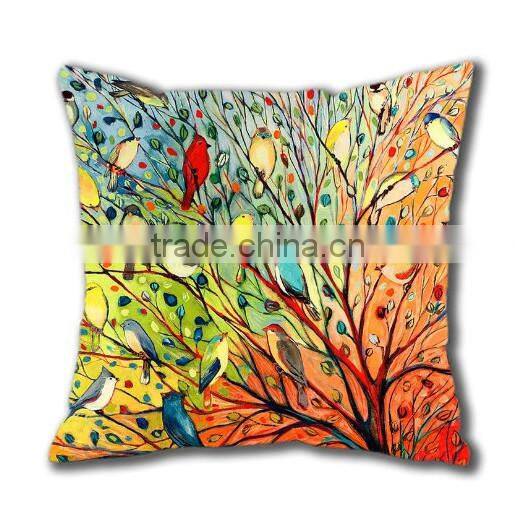 Alibaba china printing custom wholesale decorative throw pillow cover