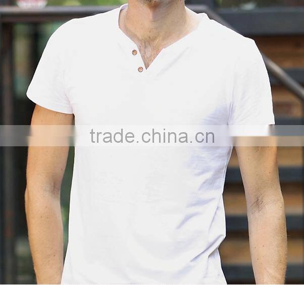 wholesale 2016 fashion casual man's t-shirt short sleeve