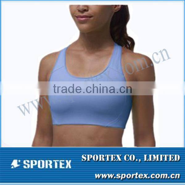 Women athletic wear, Ladies yoga top bra , fashionable ladies gym sports bra top