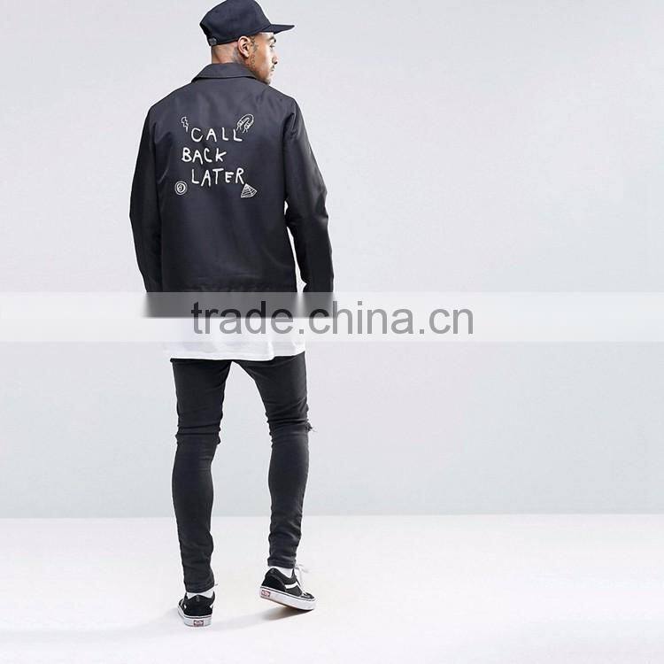 Superior Quality OEM service fabric for varsity men winter jacket coat