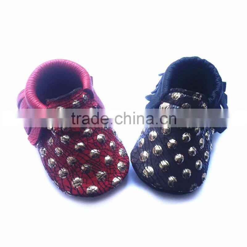 100% genuine cow leather barefoot lovely walking wholesale shoes baby moccasins for girls and boys