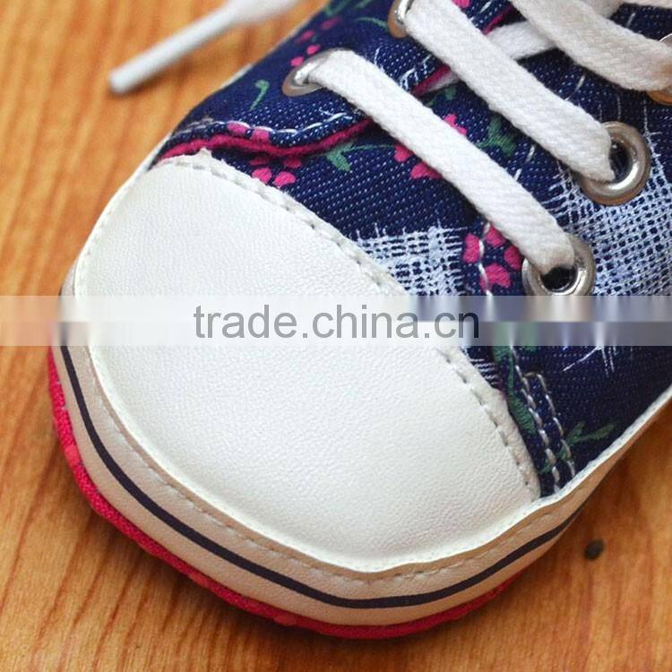 Flower printed baby sportschuhe