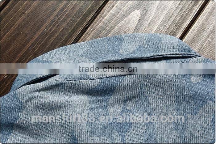 Latest shirts pattern for men fancy military style shirts men