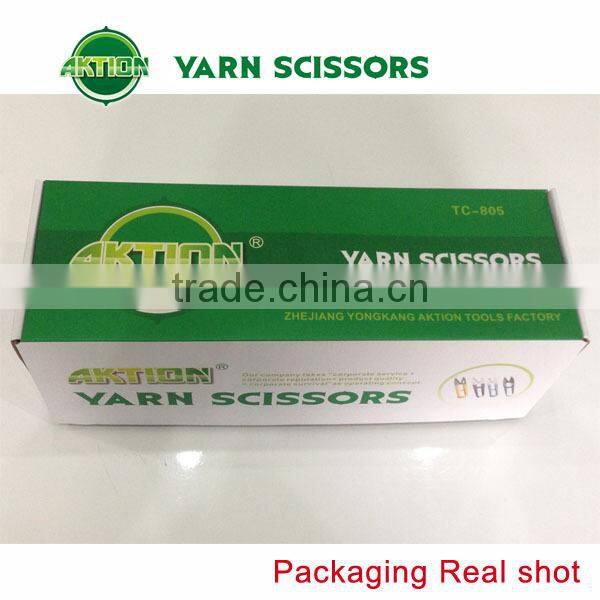 AKTION Yarn Scissors Colorized handle Thread Cutter TC-805