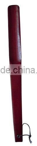 Custom logo colorful long wooden shoe horn