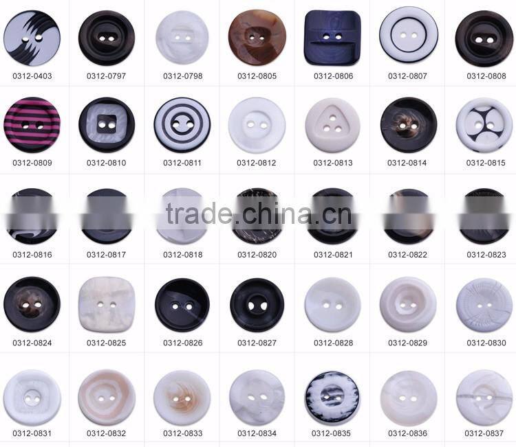 garment Ladies Resin Button