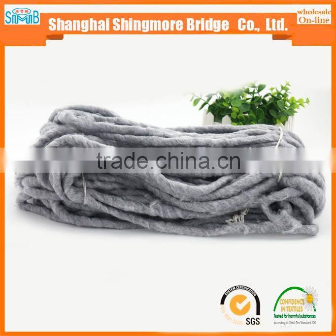 alibaba china fashion yarn exporter Shingmore bridge cheap sales high quality 0.1Nm chunky yarn for knitting