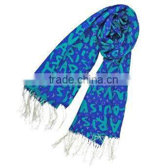 Wholesale Warm nice black and white scarves for men
