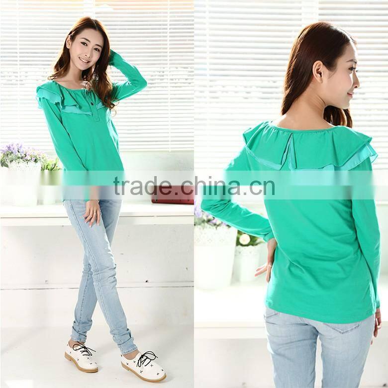 thick Maternity gerrn and pink Clothes Hooded AK107 OEM accepred