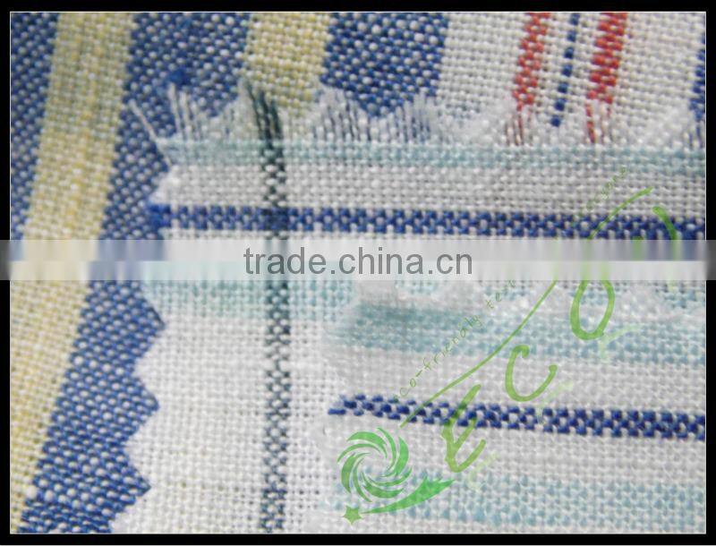 150gsm 17S 17S 100%linen yarn dyed textile
