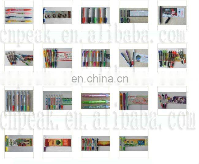 2016 Hot Sell Translucent Promotional Retractable Flag Pen Advertising Banner Pen