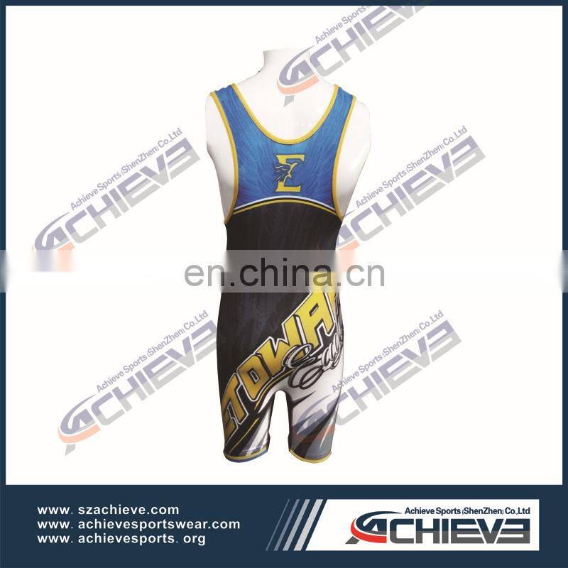 new design custom wrestling singlets bulk factory