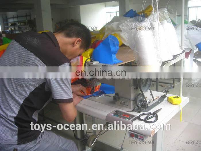 Outdoor halloween pumpkin Inflatable obstacle course for kids party used