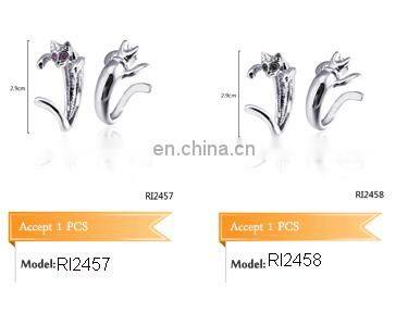 Wholesale Cheap New Silver Skull Ring for small finger