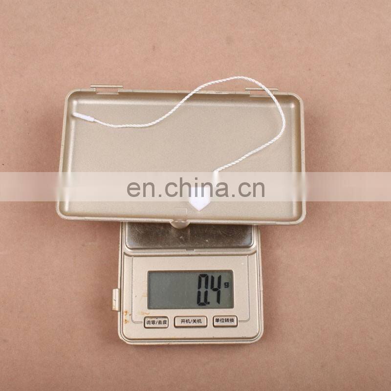Plastic Hanging Tablet for handbags, Granule for hangtag