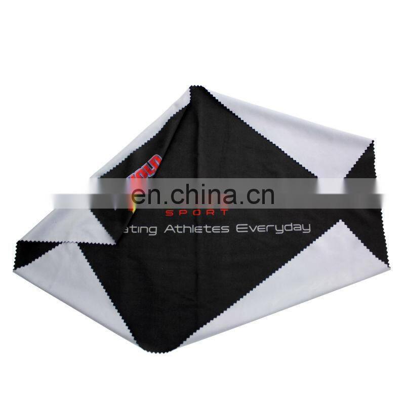 logo artwork custom making cleaning / tv cleaning cloth