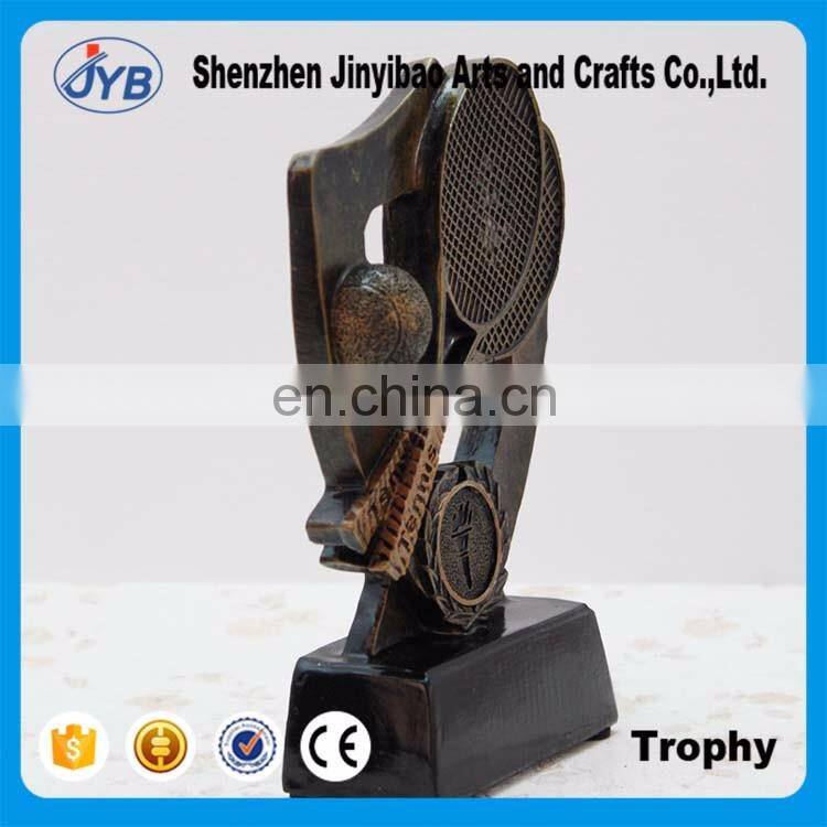 Golden tennis Memorial Resin decoration Wholesale of Arts and crafts Creative trophy