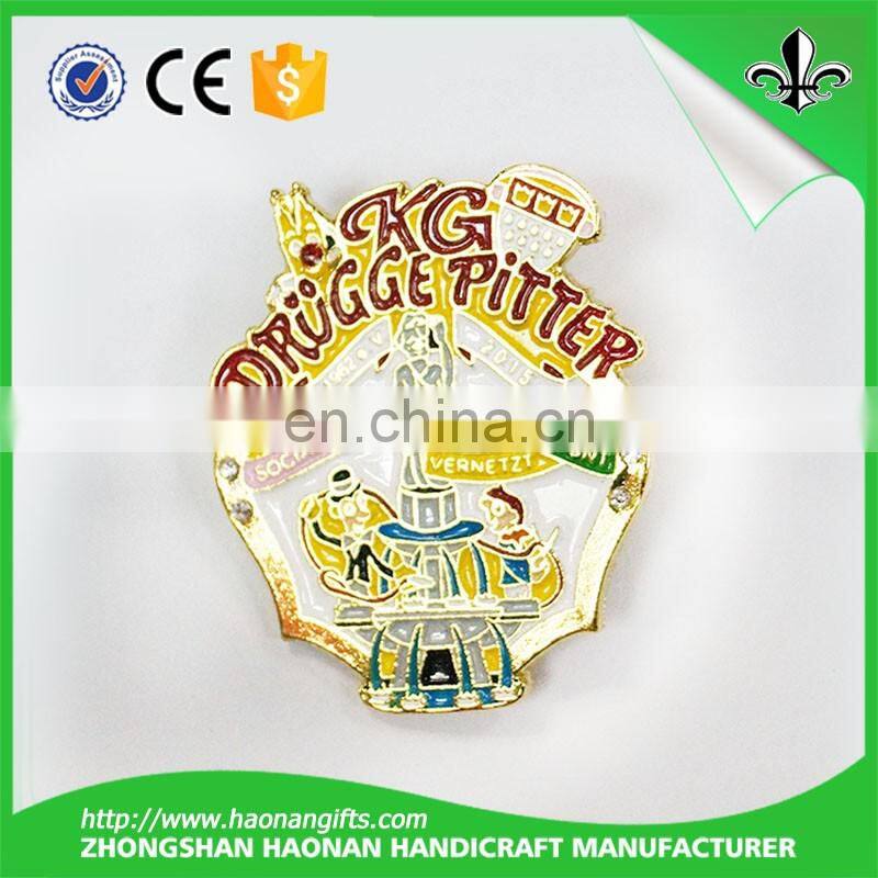 High quality custom metal lapel pin badge for promotion