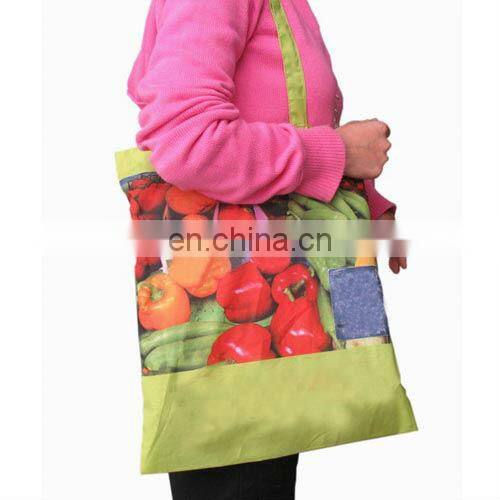 non-woven folding shopping bag with your logo